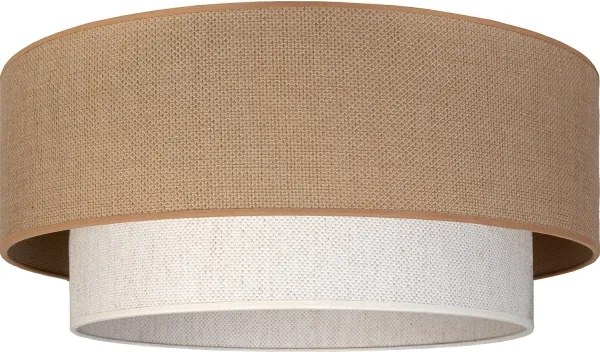 BRILAGI - LED mennyezeti lámpa BOHO ECO 1xE27/10W/230V Ø 40 cm bézs/krém