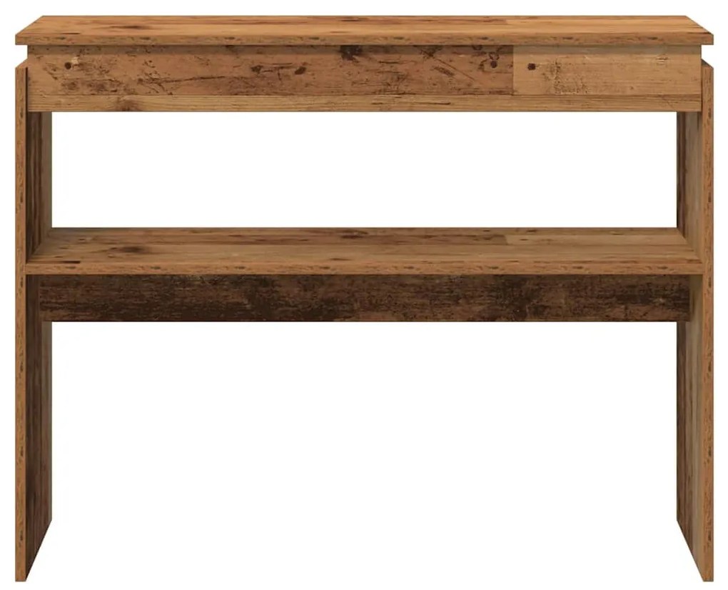 szürke sonoma szerelt fa tálalóasztal 80x30x102 cm