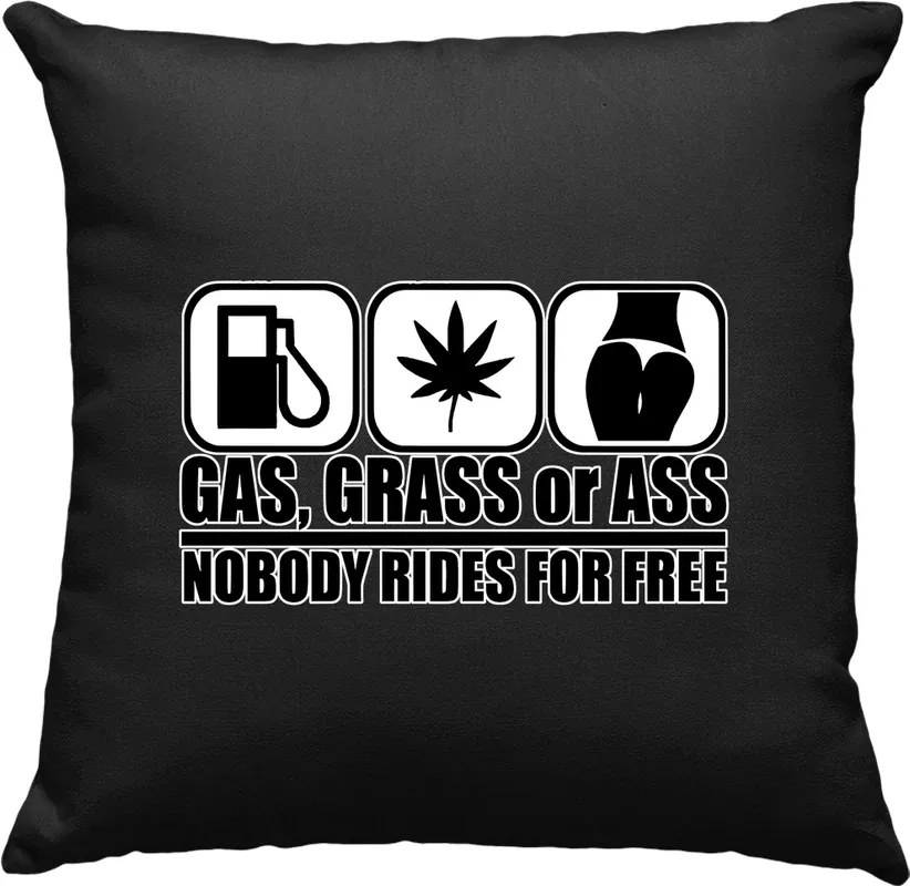 Párna Legjobb barátok Vicces Fekete