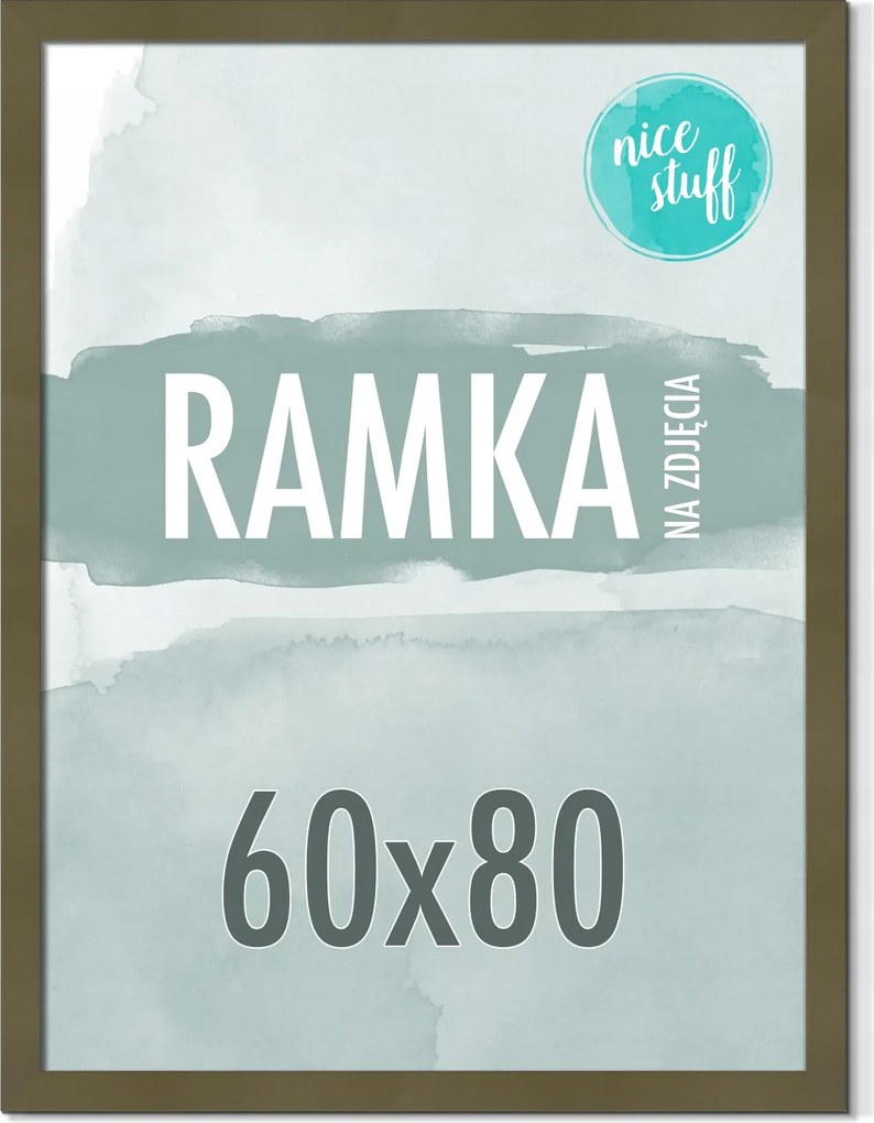 Képkeret 60x80 Képkeret 80x60 Poszter Képkeret Zöld Olíva