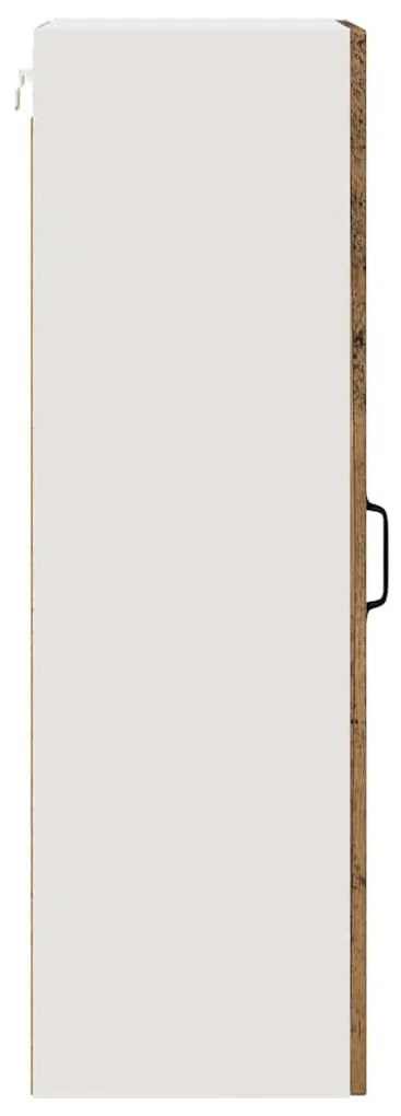 Fali konyhaszekrény polcokkal Öreg fa 40 x 31 x 100 cm Faanyag