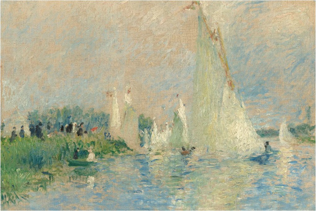 Kép - Auguste Renoir, Regatta at Argenteuil, reprodukciók (90x60 cm)