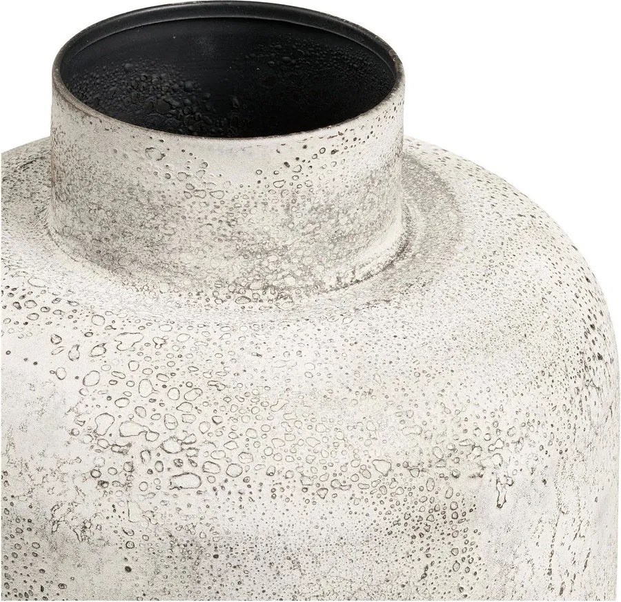 Krémszínű fém magas váza (magasság 60,5 cm) Hou – House Nordic