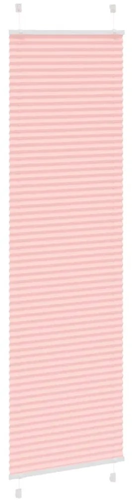 pliszírozott redőny rózsaszín 55x200 cm szövetszélesség 54,4 cm