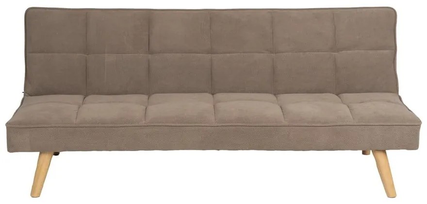 Bézs zsenília kinyitható kanapé 175 cm – Ixia