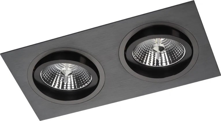 Lumifall ALCAZAR BB LMF.AZ142BB Beépíthető spotlámpa 2x75W/G53 IP20