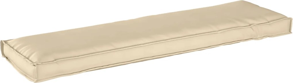 vidaXL Párna Bézs 140 x 40 x 8 cm Oxford Szövet