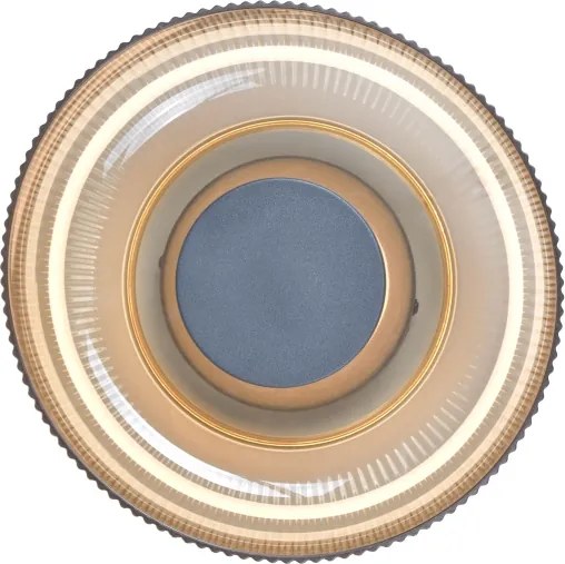 ITALUX WL-36482-YLL-LED Mennyezeti lámpa PASSO LED/8W/230V 3000K Ø 25 cm füstös bézs
