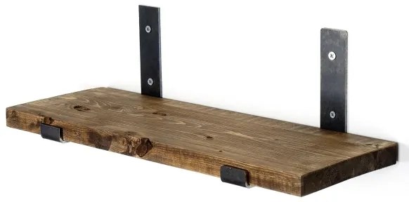 Fali polc 16x40 cm fenyő