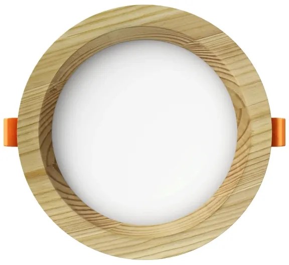 APLED - LED Lámpa RONDO WOODLINE LED/6W/230V 4000K átm. 15 cm fenyő tömör fa