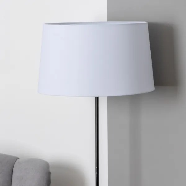 Brilagi - LED állólámpa CERIA 1xE27/40W/230V, átm. 45 cm, fehér/fekete