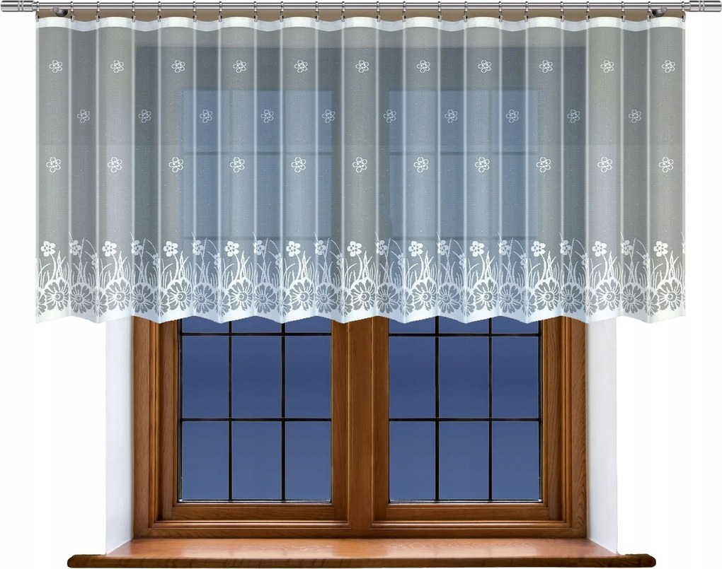 Jacquard mintás függöny 24829 300x90cm (szalaggal)