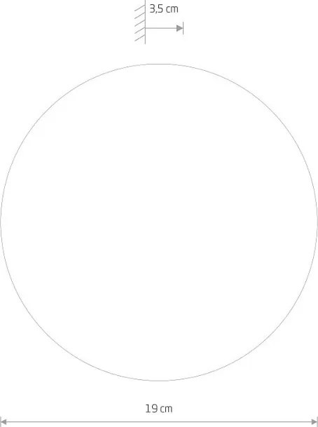 Fali Lámpa RING MIRROR