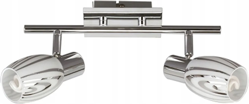 Fali-mennyezeti lámpa Világító szalag 2 mozgatható lámpaernyőhöz Ideus