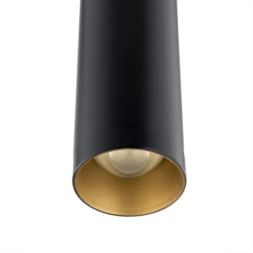 ARGON 8329 RIO Hengeres Függesztett Lámpa Fekete LED IP20