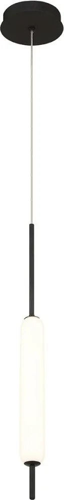 ELSTEAD QN-CUMBERLAND1PBK CUMBERLAND Modern Led Függesztett Lámpa Fehér, Matt Fekete LED IP20