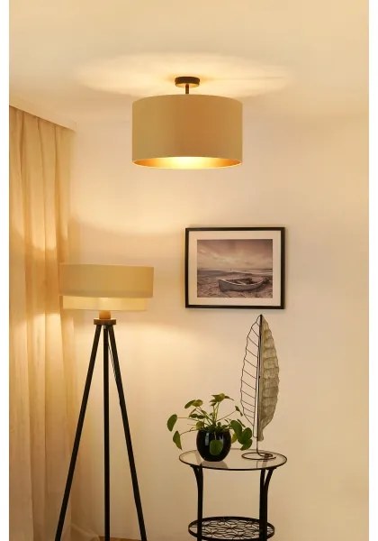 Brilagi - OREGON ROLLER VEGE mennyezeti lámpa 1xE27/15W/230V, 45 cm, bézs