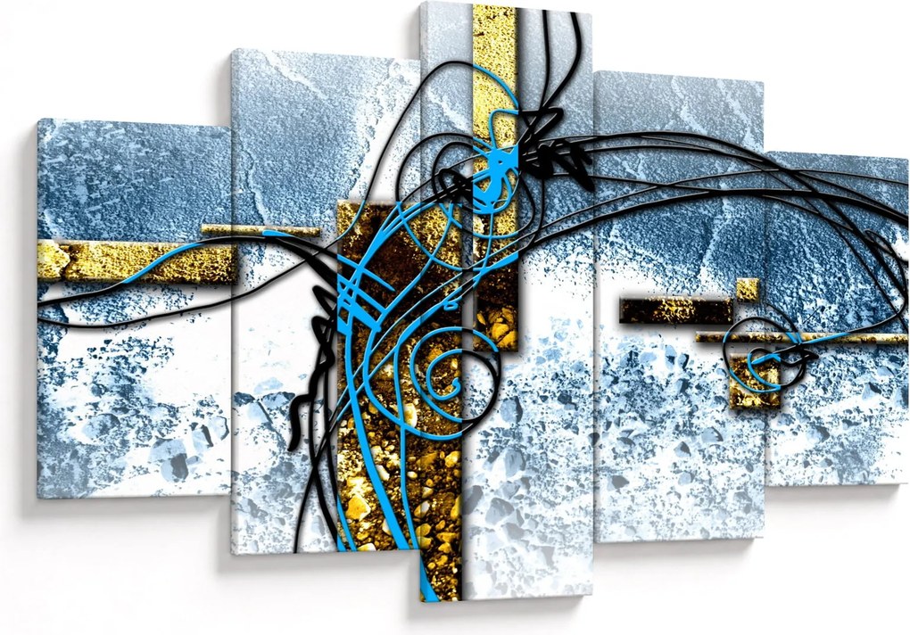 Absztrakt kép (150x105 cm)