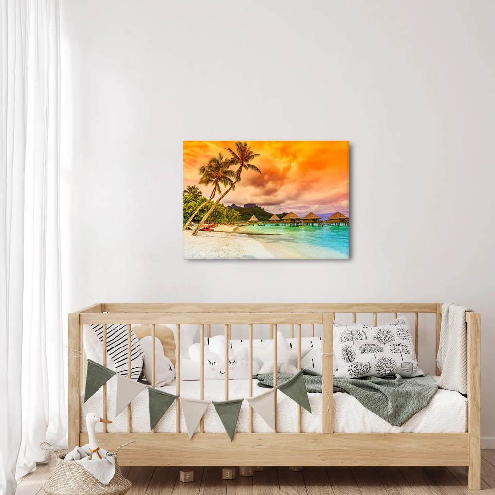 Kép - Bora Bora szigete (70x50 cm)