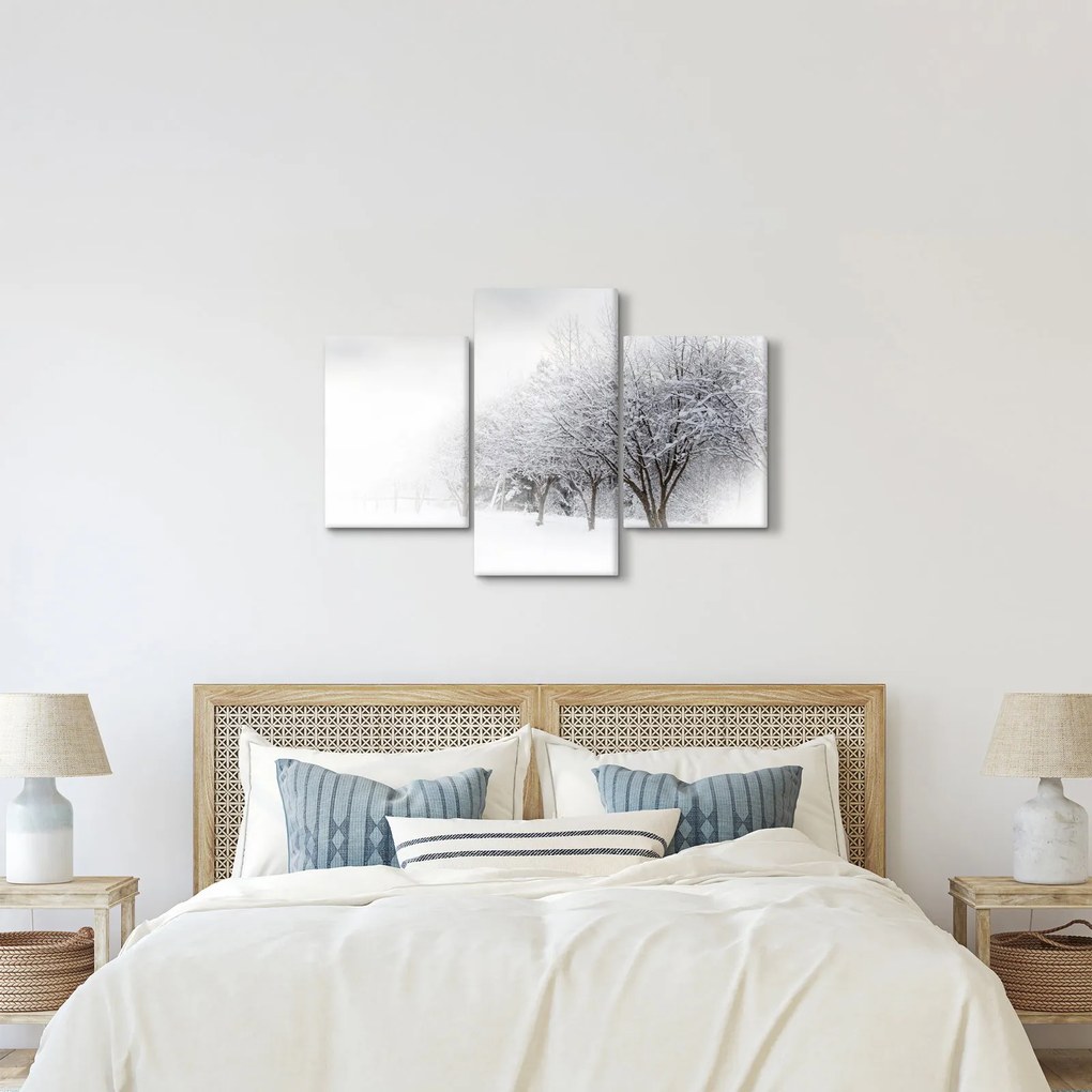 Kép - tél sikátor (90x60 cm)