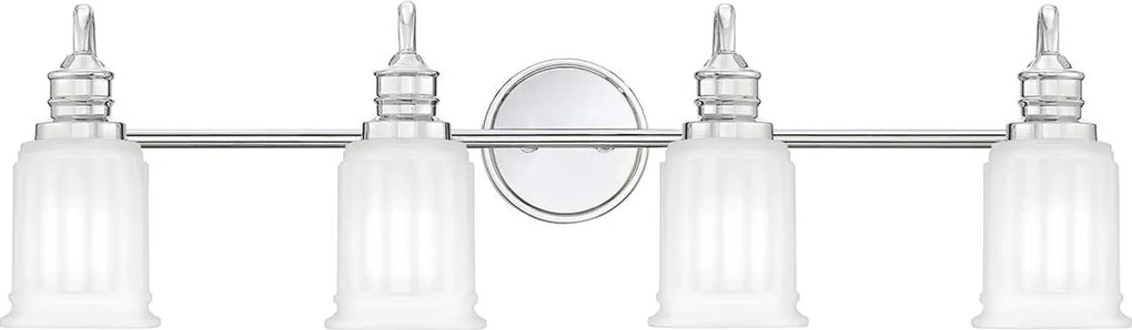 Quoizel klasszikus tükör világítás swell króm elsqz-swell4-pc-bath IP44