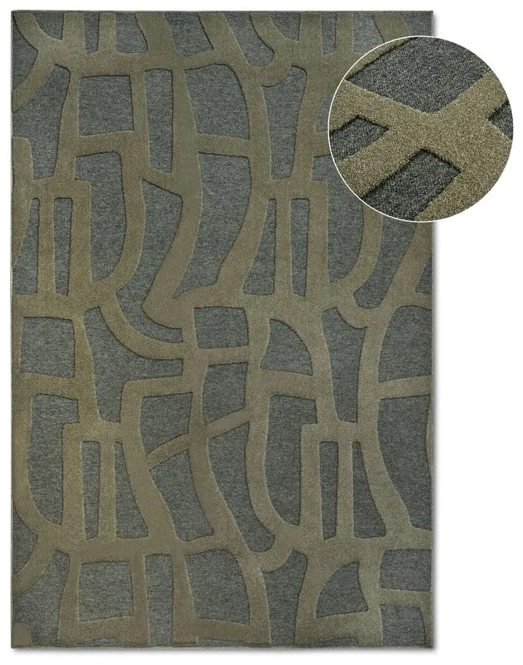 Zöld szőnyeg újrahasznosított szálakból 160x230 cm Therese – Villeroy&amp;Boch