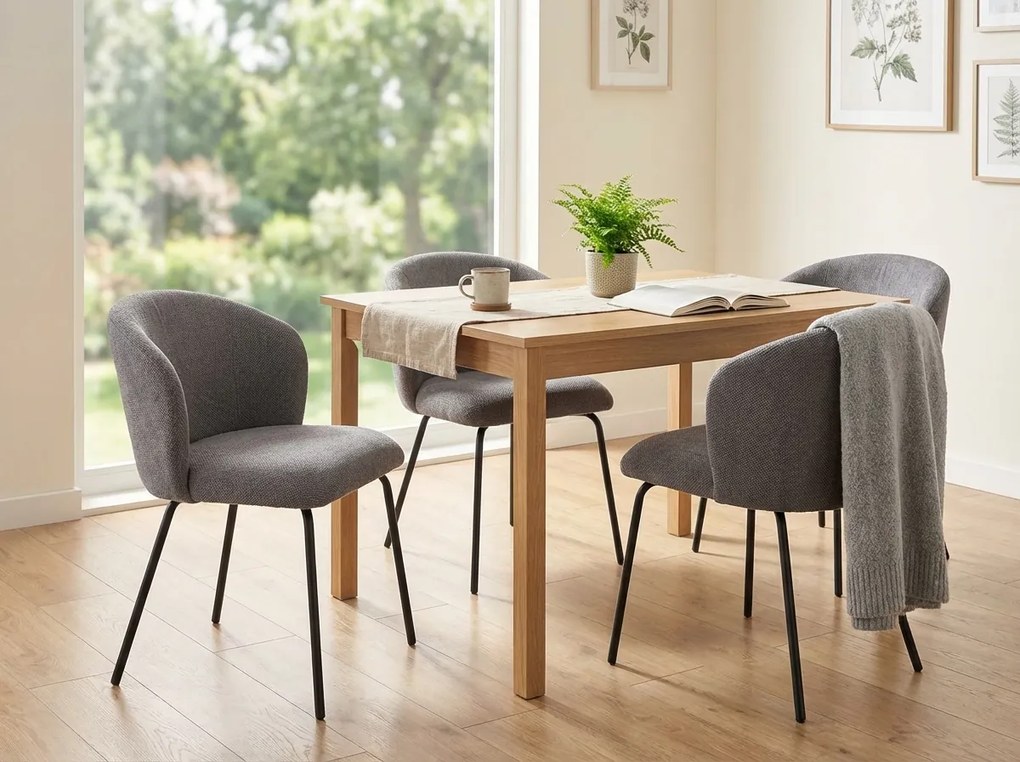 Étkezőszék KEVIN VARDO szürke