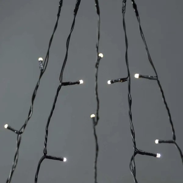 Nedis WIFILXT12W200 - LED Karácsonyi függöny 200xLED/8 funkció 5x7m IP65 Wi-Fi Tuya