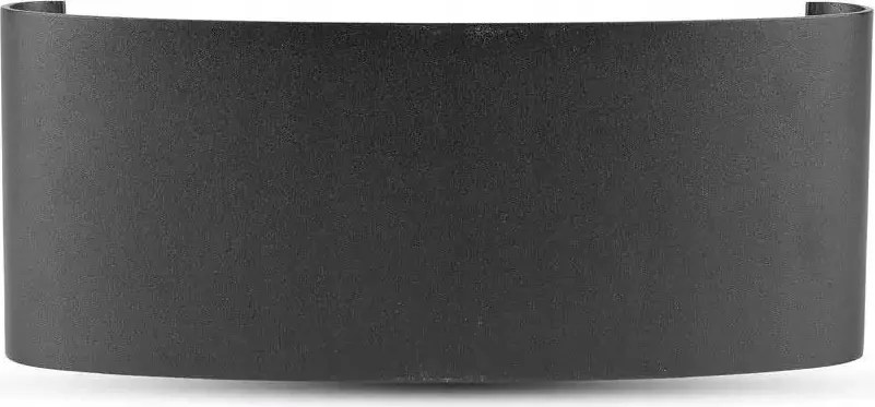 Fali lámpa Felső Alsó Led Fekete IP65 7W 4200K 940lm V-tac