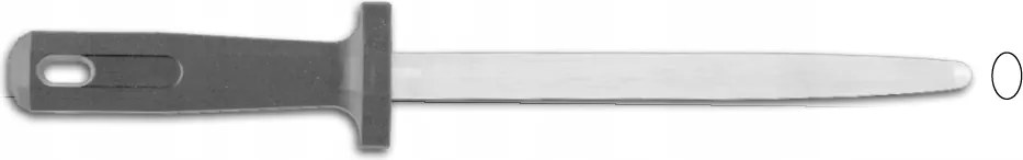 Ambrogio Sanelli Supra krómozott ovális élező 20 cm