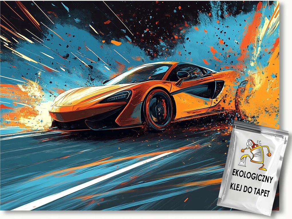 Fotótapéta Flizelina Grafika Autó Vezetés Verseny 300x210 ragasztó