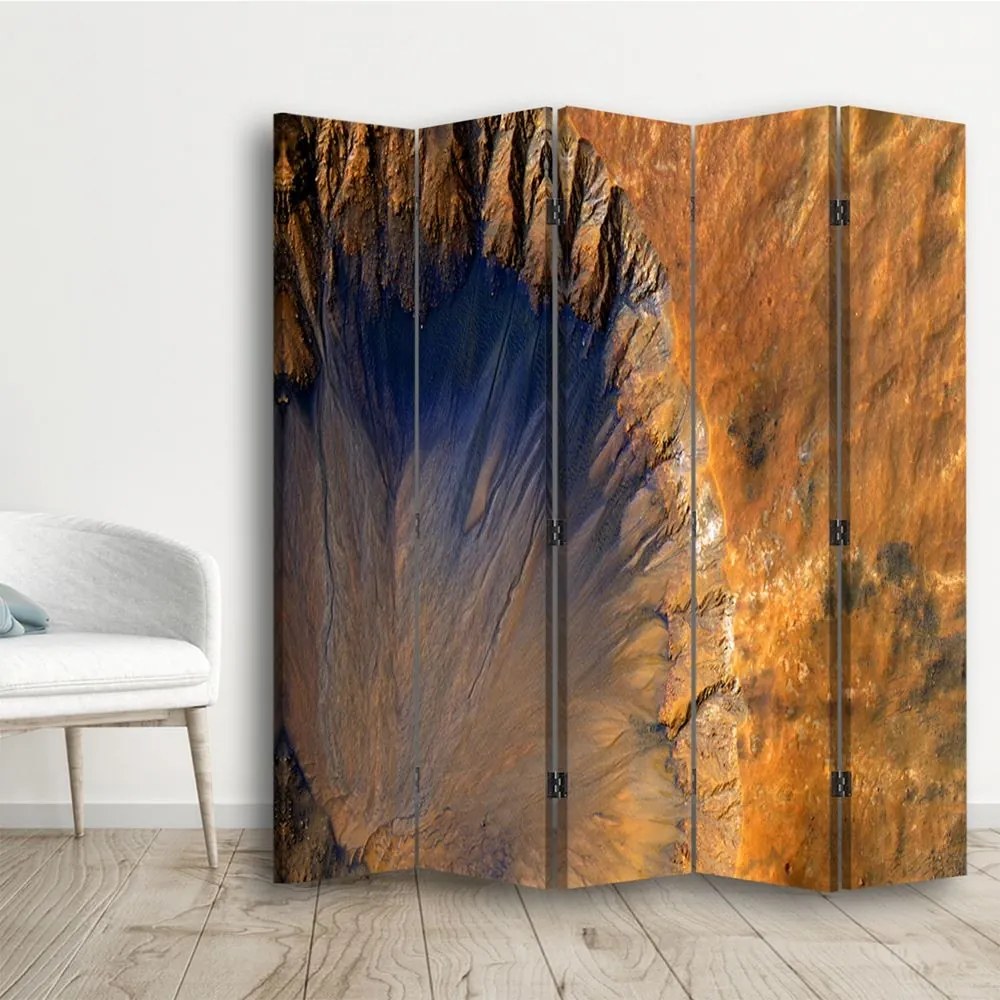 Gario Paraván Rozsdás absztrakció Méret: 180 x 170 cm, Kivitelezés: Klasszikus paraván