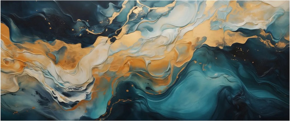 Kép - Absztrakció (120x50 cm)