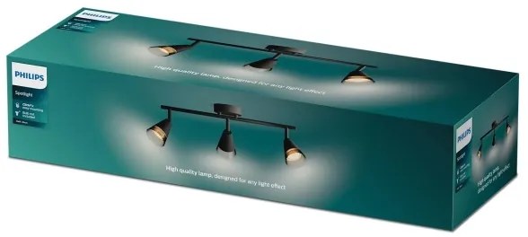 Philips - Spotlámpa CLEFT 3xGU10/5W/230V