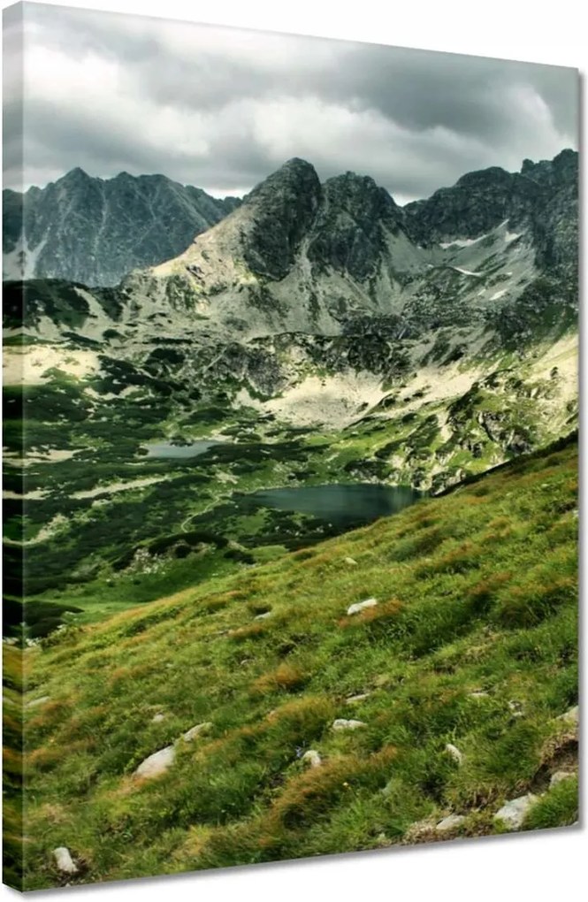 Vászonkép 30x40 Tátra Lengyel hegyek Kilátás