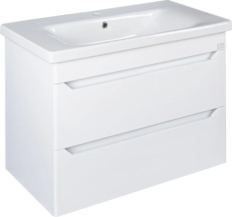 TMP SHARP 100 fali fürdőszobabútor - Isvea Sistema S mosdóval - 101 x 45,5cm