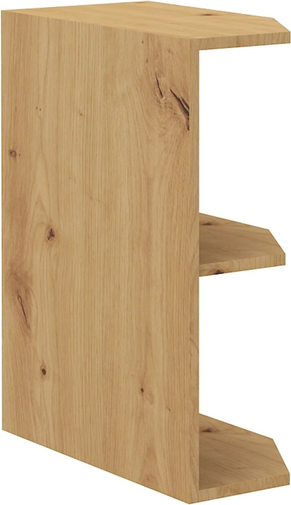 Alsó polcos szekrény, artisan tölgy, LULA 30 D ZAK BB