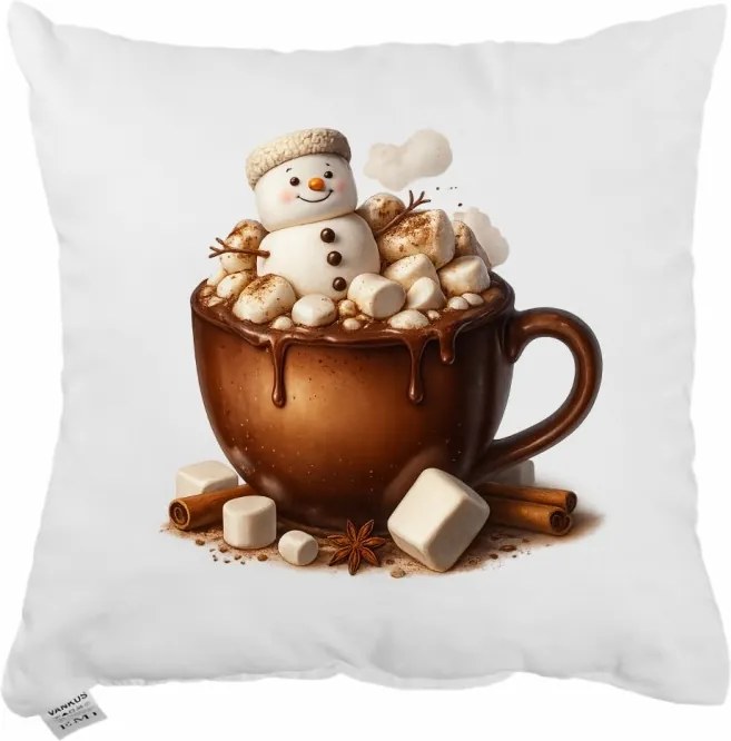 EMI Choco karácsonyi díszpárna 40x40 cm