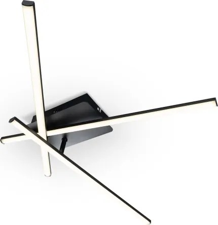 Brilagi - LED mennyezeti lámpatest STRIPES LED/30W/230V fekete