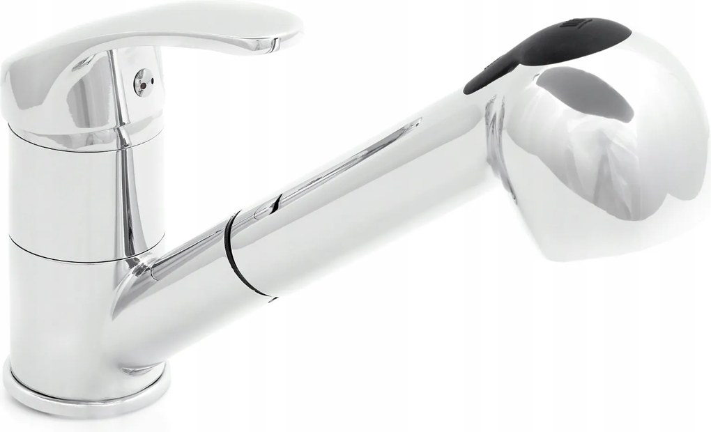 Konyhai Csaptelep Álló Forgatható Kihúzható Kifolyócső 150CM Csaptelep Eco Króm