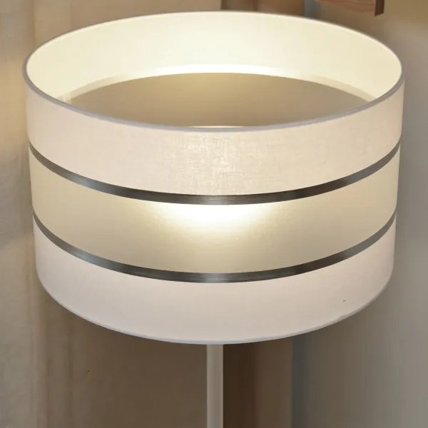 LED Állólámpa HELEN 1xE27/15W/230V fehér