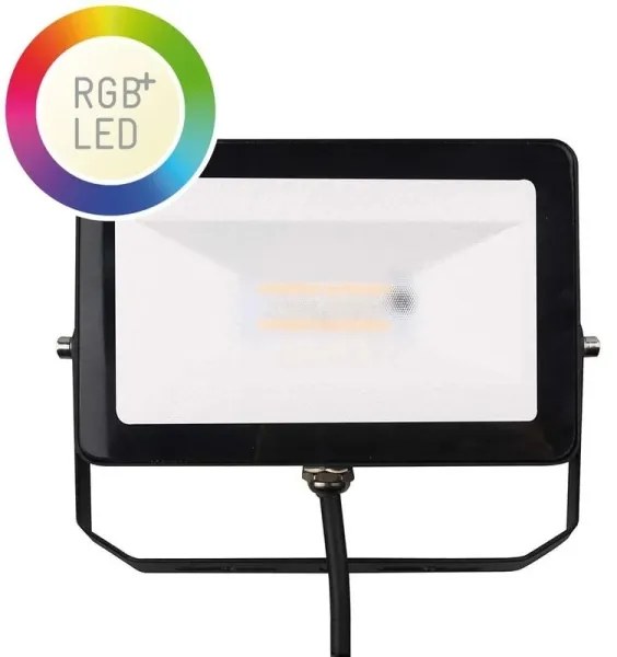 Müller-Licht - LED RGBW Dimmelhető kültéri reflektor LED/10W/230V IP65 + távirányító