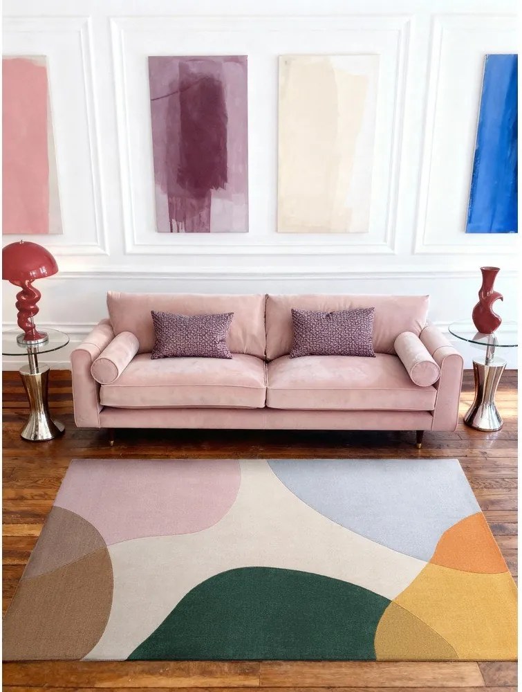 Kézi szövésű gyapjú szőnyeg 120x170 cm Hackney Clarissa – Ted Baker