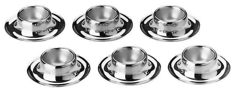 WMF - CROMARGAN AKTUELL 6 darabos rozsdamentes acél tojástartó készlet