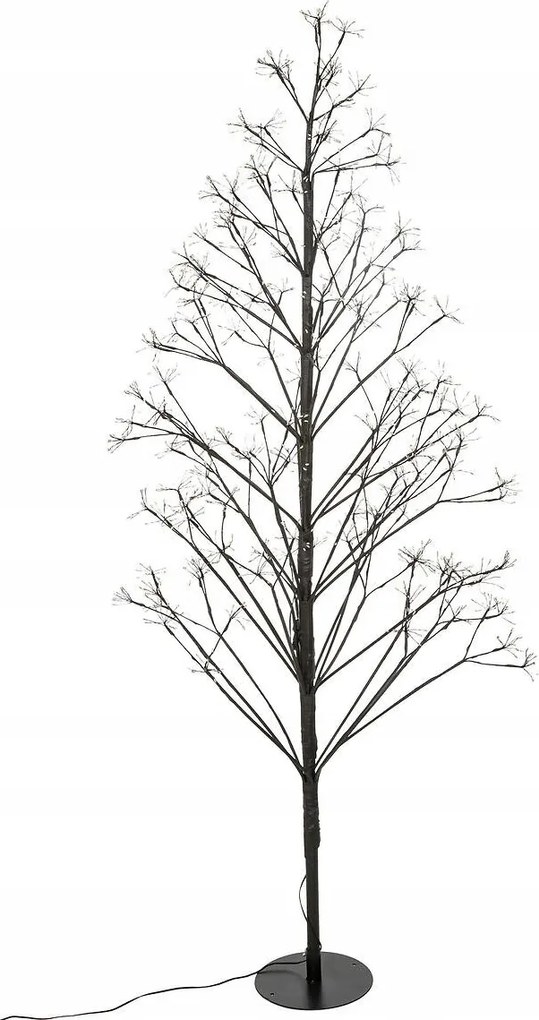 Műfenyő Led 120 CM Műanyag Alap 16X16 CM