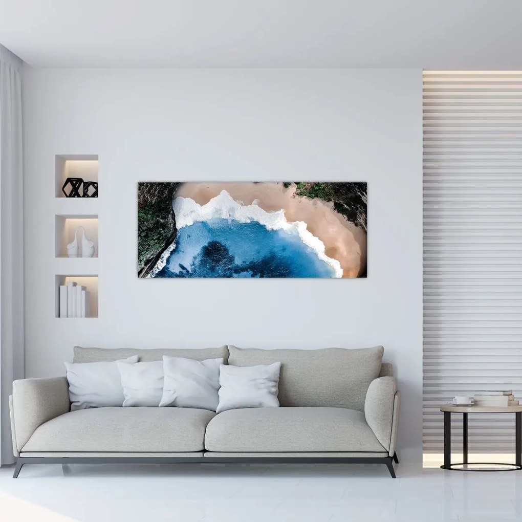 Nusa Penida strand, Indonézia képe (120x50 cm)