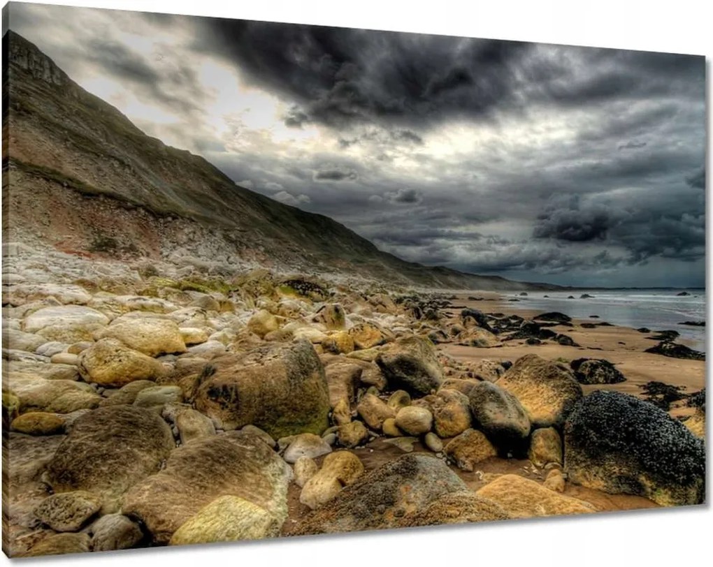 Vászonkép 100x70 Séta a tengerparton