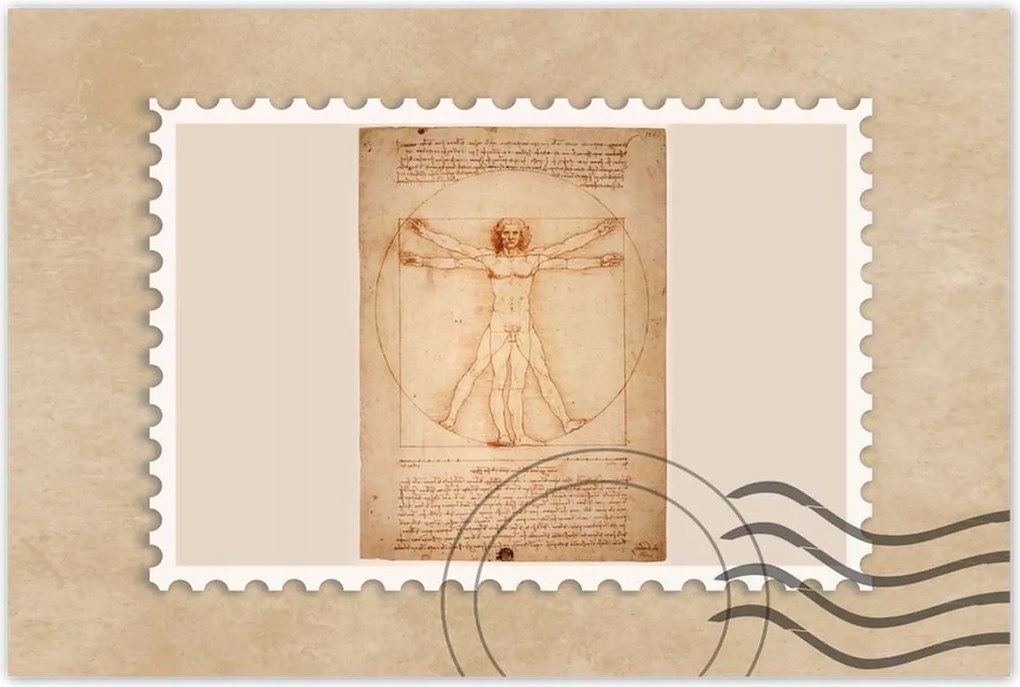 Poszterek 120x80 A vitruviusi ember