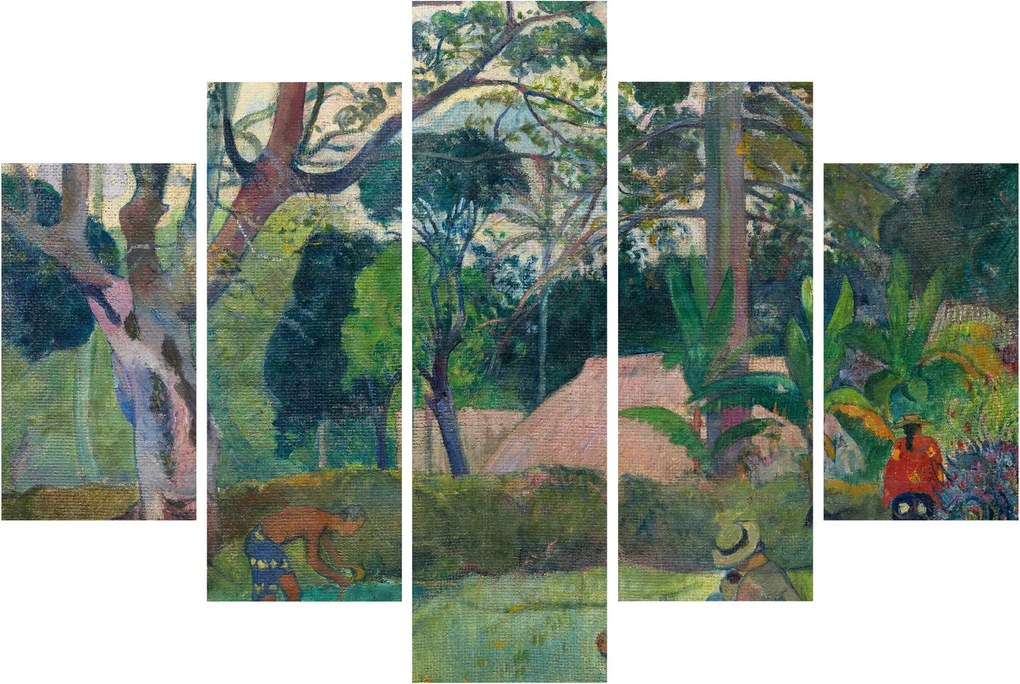 Kép - Paul Gauguin, Te raau rahi (The Big Tree), reprodukciók (150x105 cm)