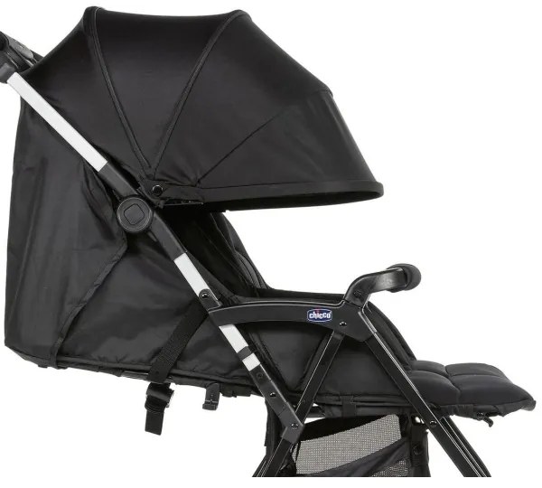 Chicco - Babakocsi ikreknek OHLALA TWIN Black Éjjel fekete